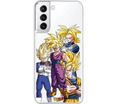 Funda original compatible con Samsung Galaxy S21 Plus - S30 Plus - Dragon Ball Z Goku Vegeta Gohan Trunks