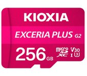 MICRO SD KIOXIA 256GB EXCERIA PLUS G2 UHS-I C10 CON ADAPTADOR