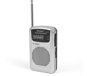 Mini Radio Portatil Pequeña, Transistores FM Am con Excelente Señal, de Bolsillo, Funciona con AA Pilas (no Incluidas)