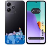 Funda Silicona Transparente para Xiaomi Redmi 12 5G diseño Hipo Dibujos