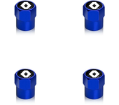 New 4Pcs Car Wheel Tire Valve Caps Air Stem Covers Accessories For Renault RS Megane 2 3 Twingo Clio Talisman Captur Trafic Kwid