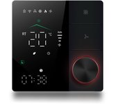 WiFi Thermostat Air Conditioner Temperature Humidity Controller USB Power LCD Touch Screen Google Home Alexa