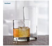 Pack 3 Vasos de Agua/Whisky Scotland 38 Cl - Vidrio de Alta Calidad