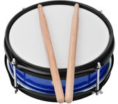 8inch Snare Drum Head with Drumsticks Shoulder Strap Drum Key for Student Band
