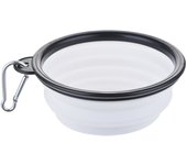 350/1000ml Large Collapsible Dog Pet Folding Silicone Bowl Outdoor Travel Portable Puppy Food Container Feeder Dish Bowl
