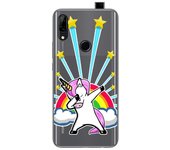 Tumundosmartphone Funda Gel Transparente para Huawei P Smart Z diseño Unicornio Dibujos
