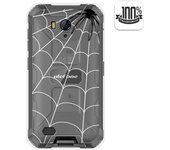 Tumundosmartphone Funda Gel Transparente para Ulefone Armor X6 diseño Araña Dibujos