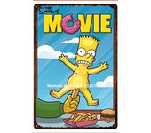 The Simpsons Movie Metal Sign Comics Cartoon Poster Vintage Metal Tin Plaque Iron Plate Home Decor Club Bar Pub Man Cave