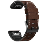 QuickFit 26 22mm Leather Silicone Watch Strap For Epix Gen 2 Smartwatch Band For Garmin Fenix 6X 6 7X 7 Pro 5X 5 Plus Bracelets