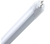 Ledkia Tubo LED T8 G13 150 cm Aluminio Especial Carnicerías Conexión Un Lateral 24W