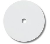 Glotomania - Base Redonda Blanca para Tarta - Madera Resistente - 20 Cm