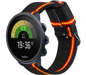 Correa de Nylon para Suunto 9 / Suunto 7 / Suunto Spartan Sport / Suunto D5, Colores Bandera de España Ancho 24mm