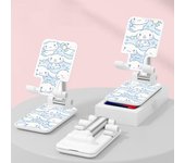 Sanrio Desk Mobile Phone Holder Stand For IPhone IPad Adjustable Desktop Tablet Holder Universal Table Cell Phone Stand