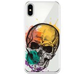Carcasa para iPhone X - XS - Calavera color