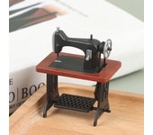 1:12 Dollhouse Miniature Sewing Machine Model Doll Furniture Decor Toy