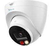 X-Security Cámara IP Turret  - 6 Megapíxel (3288x1850) - Lente 2.8mm |  - WDR 120 dB | Dual Light alcance 30 m - WizSense, con clasificación de humano y vehículo - MicroSD | IP67 | PoE | SMD Plus