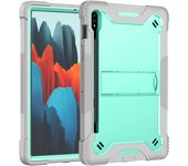 Armor Case For Samsung Galaxy Tab A 10.1 A8 10.5 Galaxy Tab S7 S8 plus 12.4 11 s6  Heavy Duty Silicone Stand Shock Proof Cover