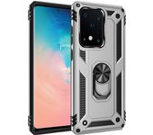 Shockproof Armor for Samsung Galaxy S20 FE S10 S10E S9 S8 S7 Ultra Plus 5G Ring Stand Bumper Silicone Phone Back Cover
