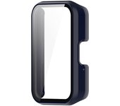PC Watch Case Watch Screen Protector with Tempered Glass Anti-Fall Dustproof for Samsung Galaxy Fit 3 SM-R390