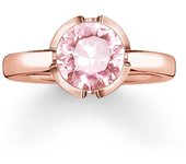 Thomas Sabo TR2034-540-9-54 Anillo de Mujer con Plata Esterlina 925/1000 - Tamaño 14
