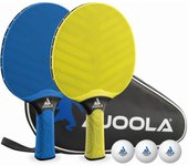 Joola Set Vivid Outdoor para Jugar Al Aire Libre y Resistente a las Inclemencias del Tiempo