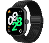Braided Solo Loop For Redmi Watch 4 Magnetic Buckle Strap Watchband  For Xiaomi mi Band 8 Pro Adjustable Bracelet Wristband Band