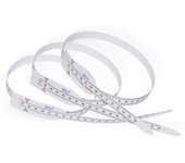 Regla de medición de circunferencia de cabeza de bebé, 3 unidades, cinta de plástico PP para circunferencia de cabeza de bebé, 60 cm, 24 pulgadas de largo
