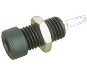 Hembrilla para banana Ø4 mm de Color Negro Electro Dh 09.060/N 8430552006557