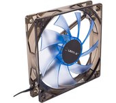 UNYKAch Ventilador Ordenador 120 mm en UN PAQUETE DE 6 UNIDADES, Azul Básico PC, 1200 RPM, 3 Pines, 9 Aspas, Silencioso