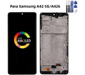 Super AMOLED For Samsung A42 5G Display A426B A426U LCD Display Touch Screen Digitizer Assembly