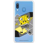 Funda original compatible con Samsung Galaxy A20E - Bob Esponja Classic