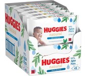 HUGGIES Pure Biodegradable Toallitas para bebé, 8 paquetes de 48 unidades (384 Toallitas)