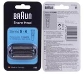 Braun 54B Upgraded Shaver Head Foil Cutter for Braun Series 5 / 6 Electric Shavers 52-A1000S 50-M7200cc