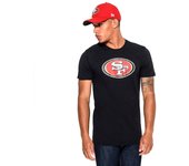 NOS NFL REGULAR TEE SAF49E BLK: Camiseta NFL Regular San Francisco 49ers en negro. Con diseño simple y elegante, ideal para los fanáticos del equipo que desean  lucir su apoyo al equipo con orgullo. ✅ Entrega 24/72h a España (península).