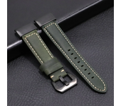 22mm 26mm Genuine Leather Watch Band For Garmin Fenix 6 6X Pro 5 5X Plus 3HR 26mm WatchBand Fenix6 Fenix5 Replacement Straps