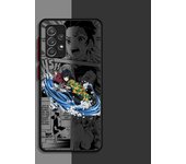 Phone Case For Samsung Galaxy A54 A53 A52 A14 A13 A12 A24 A23 A22 A51 A71 A32 A34 A33 A31 A50 A72 A73 Cover Demon Slayer Anime