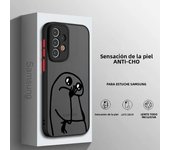 Florkofcows Cute For Samsung A73 A72 A54 A53 A52S A34 A32 A33 A24 A23 A22S A02 Lite Frosted Translucent Phone Case