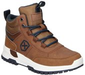 XTI | Botines para Niño – Botines en Color Camel – Botines con Cordones y Cremallera – Botines con Suela Plana – Estilo Casual – Máximo Ajuste – Cómodos – Modelo 150541