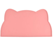 Waterproof Pet Mat for Dog Cat Solid Color Silicone Pet Food Feeding Pad Pet Bowl Drinking Mat Portable Dog Feeding Mat Placemat