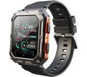 Reloj inteligente con Bluetooth para exteriores, deportivo, resistente al agua, con podómetro y multideporte.