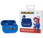 SUPER MARIO EARPODS BLUETOOTH V5.0 CON CAJA DE CARGA AZUL DE OTL TECHNOLOGIES OTL Technologies