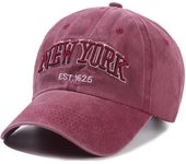 2024 New York Washed Cotton Cap For Men Women Gorras Snapback Caps Baseball Caps Sun protection Casquette Dad Hat Outdoors Cap