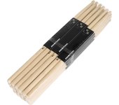 12 Pairs of 7A Drum Sticks Maple Wood Drumsticks Suitable for Drum Racks Professional Percussion Musical Instrument Accessories