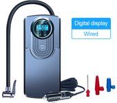 Bomba de Aire Portátil de Mano para Neumáticos de Coche y Motocicleta 120W Inalámbrica Recargable por USB Venta en Masa Normal Producto de China
