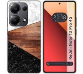 Funda Silicona para Xiaomi Redmi Note 13 Pro 4G diseño Mármol 11 Dibujos