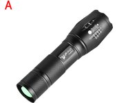 Waterproof Torch 3800Lm 5 Mode Bright E17 LED Zoom Flashlight Camping Torch