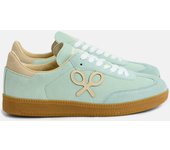 Silbon - Zapatilla casual raqueta verde claro