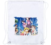 3 MOCHILAS DE CUERDAS Monogatari Series Off & Monster Season playa piscina picnic excursion personalizada