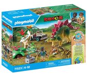 PLAYMOBIL DINOS - CAMPAMENTO DE INVESTIGACIÓN CON DINOSAURIOS, 71523, TIENDA CON LICENCIA OFICIAL