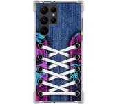 Funda Silicona Antigolpes para Samsung Galaxy S22 Ultra 5G diseño Zapatillas 06 Dibujos